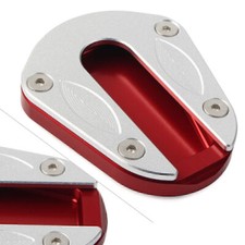 Support Foot Side Stand Enlarger Plate Kickstand Pad For Benelli TRK502 502X RED