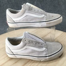VANS Shoes Mens 6 Womens 7.5 Old Skool Skateboard Sneakers 751505 Beige Fabric