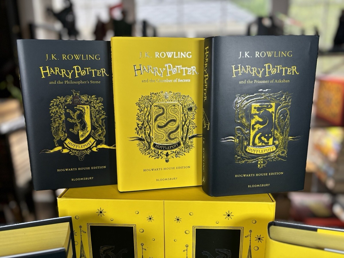 Harry Potter Hufflepuff 20th Anniversary Edition Box Set, 1st