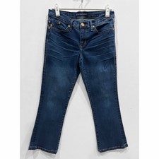 Rock  Republic Women's Kasandra Mid Rise Boot Cut Capri Jeans Size 8