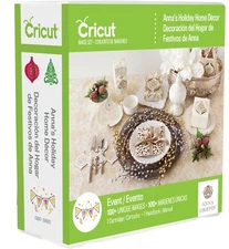 CRICUT *ANNA'S HOLIDAY HOME DECOR* CARTRIDGE *NEW* CHRISTMAS ORNAMENTS GIFT BOX