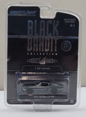 Greenlight Black Bandit Mustang Edition 1:64 Scale 1967