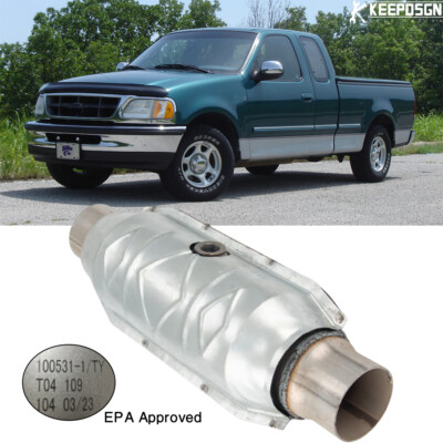 For Ford F150 F-150 Pickup 2.5 inlet 3.5 outlet Dual Exhaust Tip