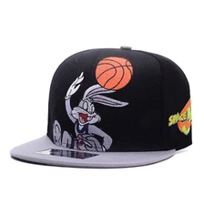 Embroidery Bugs Bunny Snapback Adjustable Cap Hat Baseball Basketball Goofy 2022
