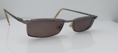 Morel IMO15 Gray Rectangular Metal Sunglasses FRAMES ONLY