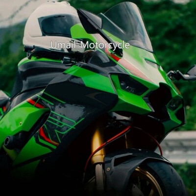 Rearview Mirrors with LED Lights For Kawasaki ZX-6R ZX-10R Ninja