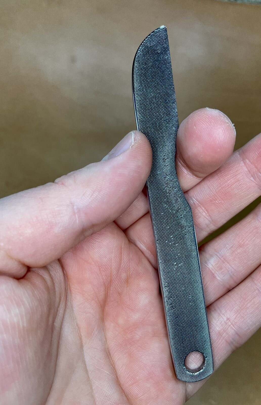 Bushcraft Carbon Steel Striker Lightweight Mini Scraper For Ferro Rods