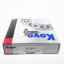 Copa y cono rodamiento de rodillos cónicos KOYO Japón JM515649/10 80x130x35 mm
