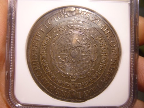 1625 Germany Bavaria Thaler DAV 6069 - Silver - NGC XF Details - Picture 4 of 4