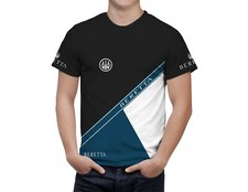Beretta Shotgun Gun Riffle Men's Black Logo Short Sleeve T-Shirt Graphics Tee