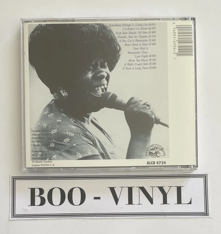 Koko Taylor - From The Heart Of A Woman chicago blues Cd album NM / M Foto 2 de 4