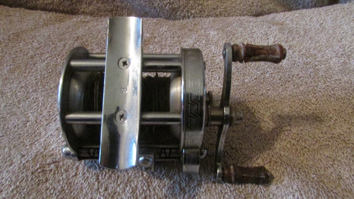 Moulinet Vintage Pflueger Akron 1893L - Fabriqué Aux USA - Fonctionne