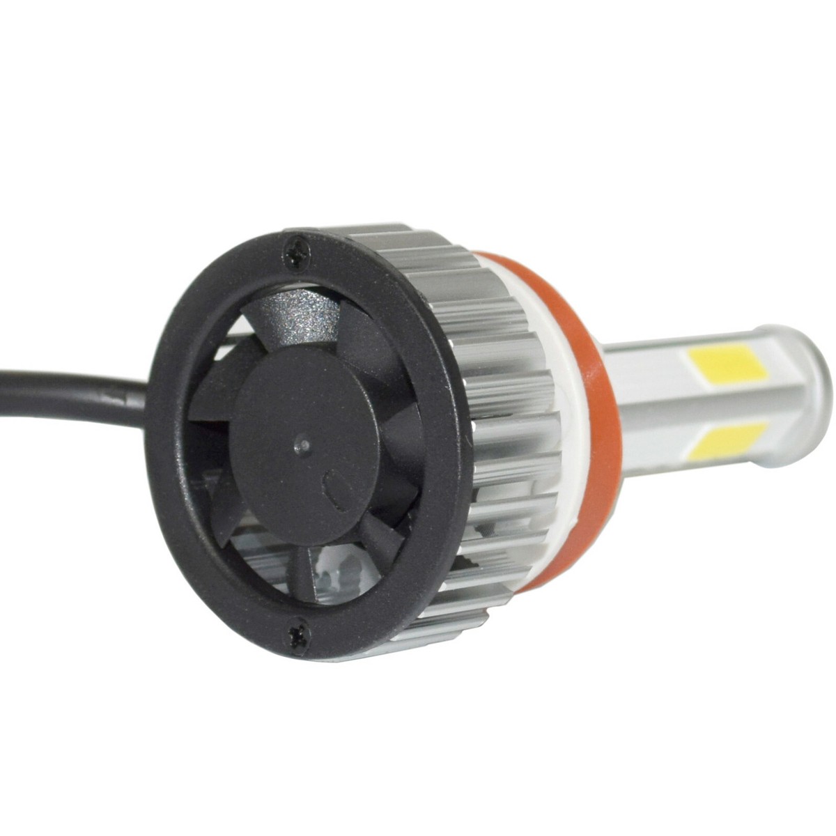 4-Sides 120W LED Headlight Kit 9006 HB4 Low Beam Light 8000K