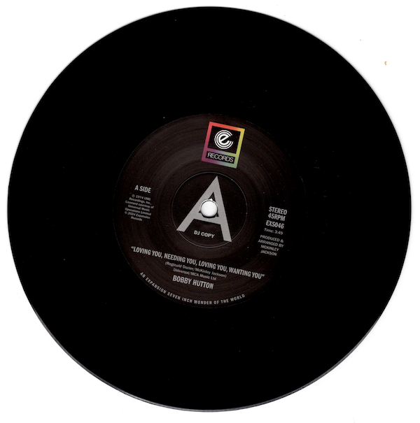 BOBBY HUTTON Loving You Needing You...- Northern Soul DEMO 45 *Listen (Expansion
