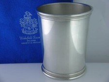 Sterling MARK J SCEARCE Mint Julep Cup GWB George W Bush ~no mono ~$1295 ea