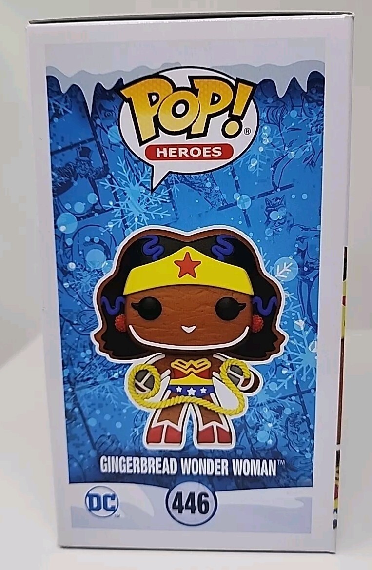 Funko Pop! DC Super Heros Gingerbread Wonder Woman # 446 F39 | eBay