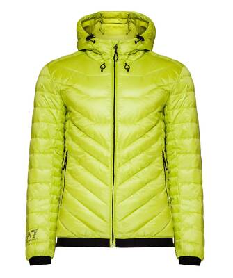 EMPORIO ARMANI EA7 HerrenDaunen Down Steppjacke Jacket SLIM FIT Grün UVP: 340 