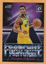 Donovan Mitchell 2018-19 Optic Franchise Features Purple Louisville Cardinals