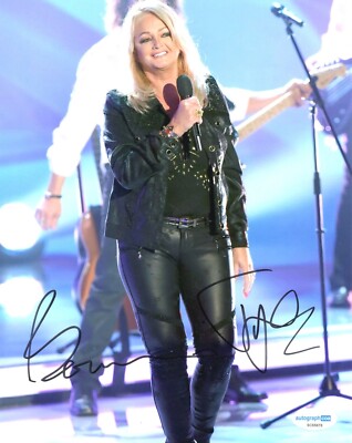 BONNIE TYLER SIGNIERTES FOTO (2) AUCH ACOA ZERTIFIZIERT