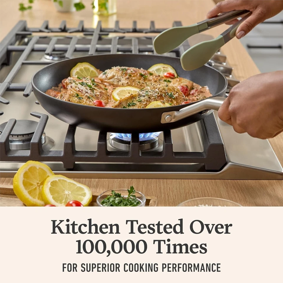 Calphalon® Hard-Anodized Nonstick 10-Piece Cookware Set 2 piece, Black - Image 2 of 4