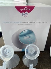 Spectra Baby USA S1 Double Electric Breast Pump with Battery - White
