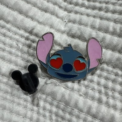 Disney Trading Pin Stitch Heart Eyes Lilo & Stitch Booster Emoji Blitz  #122996