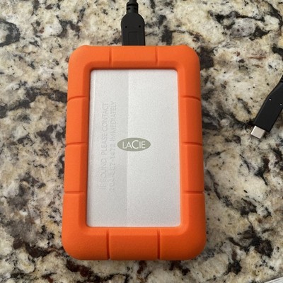 LaCie Rugged 5TB Portable External HDD Used