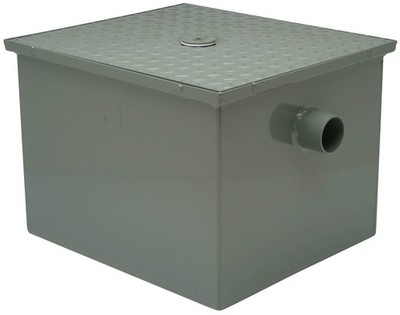 Zurn GT2700-07-2NH - Steel Grease Trap, 7 GPM 2'' with Flow Control
