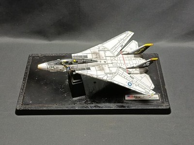 Forces of Valor US F-14 Tomcat Jolly Rogers Kuwait 1991 Die Cast Mounted VGC
