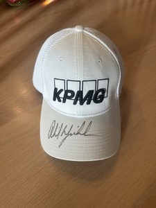 3X Masters Champion Phil Mickelson Signed KPMG Callaway Golf Hat JSA LOA