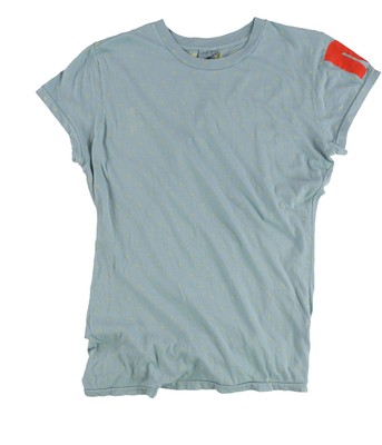 Rebel Yell Womens Rock Steady Basic T-Shirt, Blue, Medium