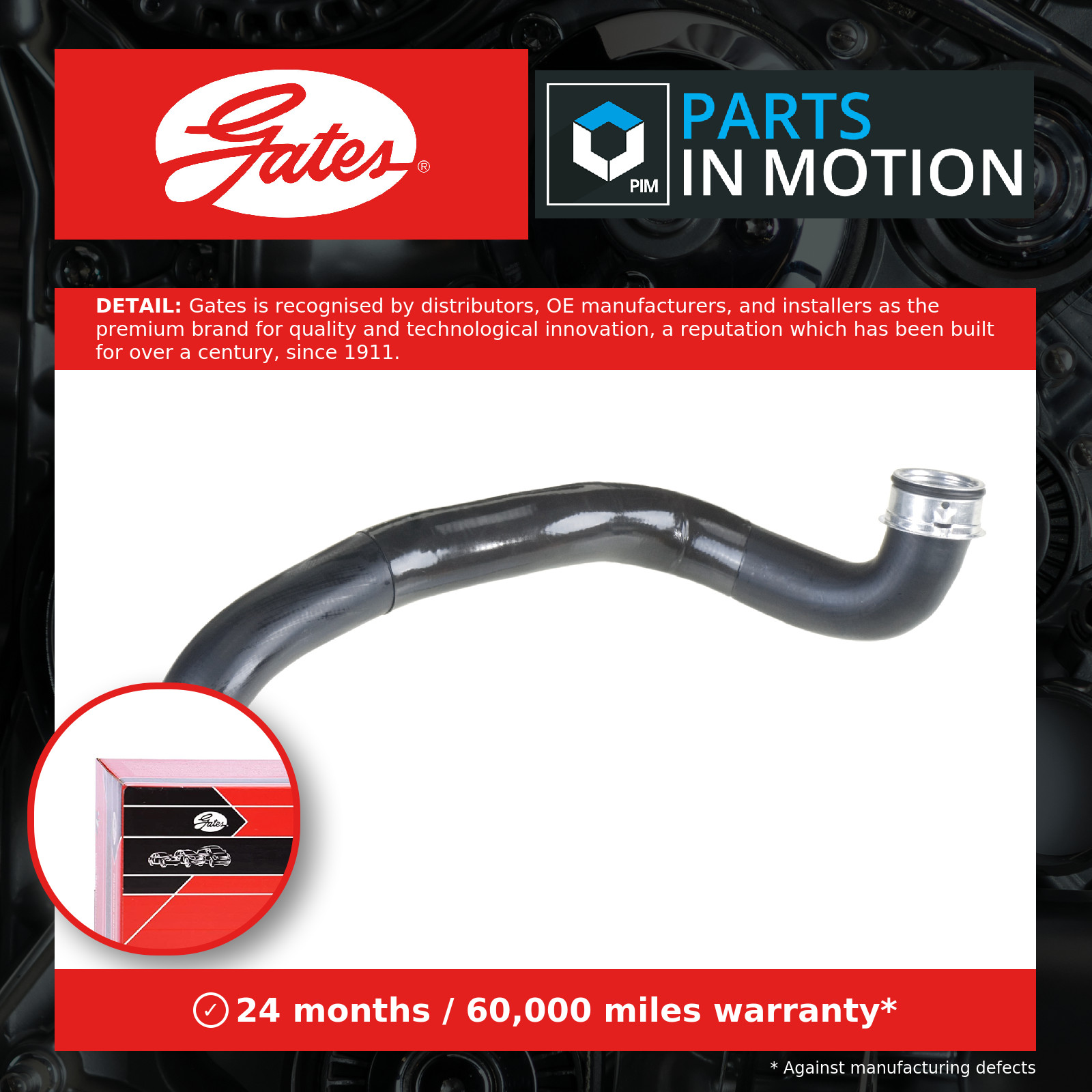 2x ✅Fits GATES-PRZEWODY 05-3359 RADIATOR JOSE ⭐UK Seller⭐ - Image 11