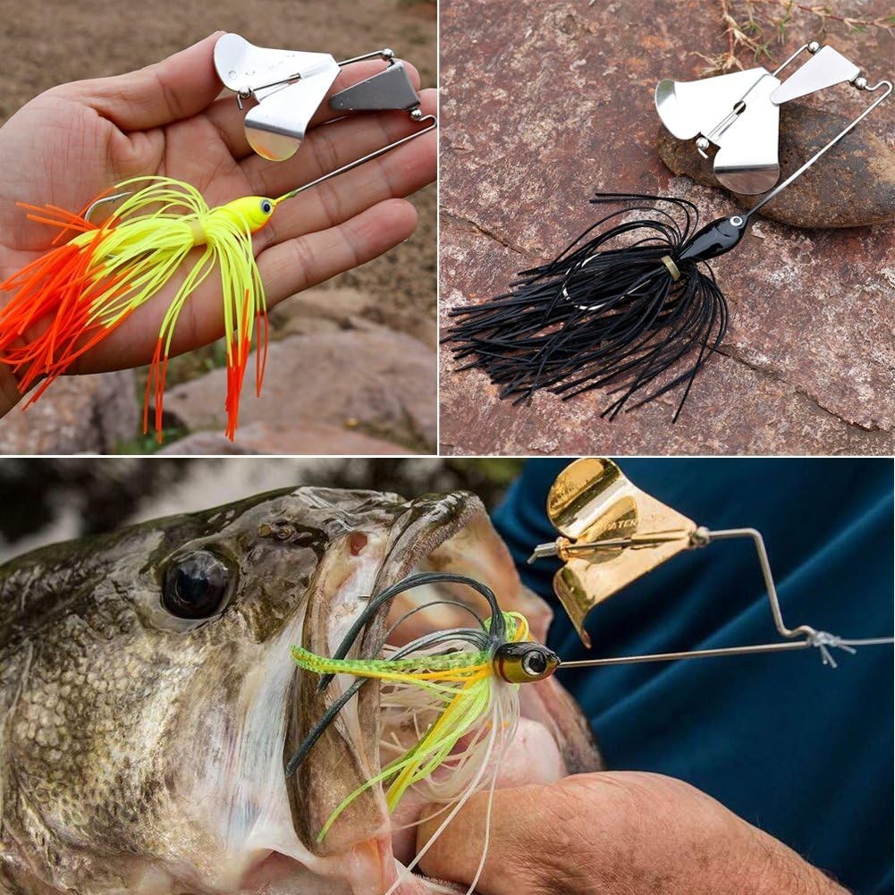High Quality Buzzbait Fishing Set with Unique Sound - Attracts Lethargic Bass - Image 9