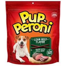 Pup Peroni Lean Beef Dog Treats, 22.5 oz Bag, Grain Free, Training Rewards