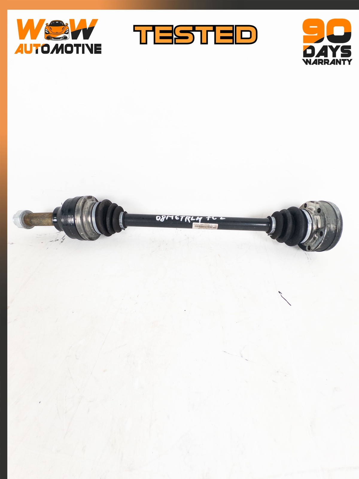 05-19 MASERATI GRANTURISMO REAR LEFT DRIVER SIDE AXLE CV HALF SHAFT OEM