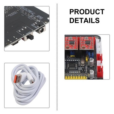 12 36V Input 12V Output CNC Controller Board with 775 Motor Output of 24V
