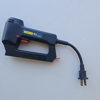 #ad STAPLER TRE50 STANLEY ELECTRIC STAPLER $8.00