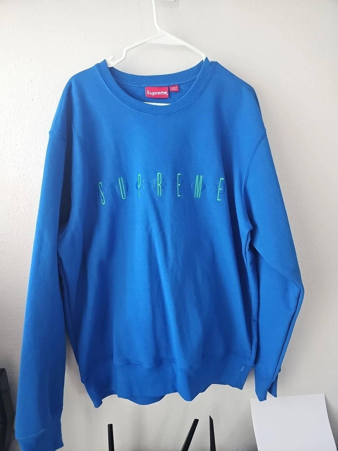 Supreme F**k You col rond X Large occasion 
