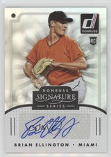 2016 Panini Donruss Signature Series Brian Ellington #SGS-BE Auto 0o9