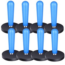 8PCS Car Vinyl Wrap Gripper Magnet Holder Tints Tool, Car Wrapping Blue-8pcs