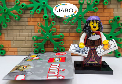 ( S4 / 2 / 9 ) Lego Minifigures col137 col09-9 Fortune Teller Series 9