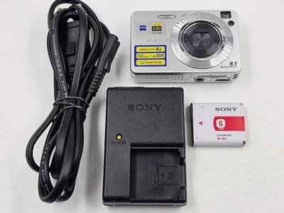 Sony Cyber-shot DSC-W130 8.1 MP Digital Camera Silver - Working