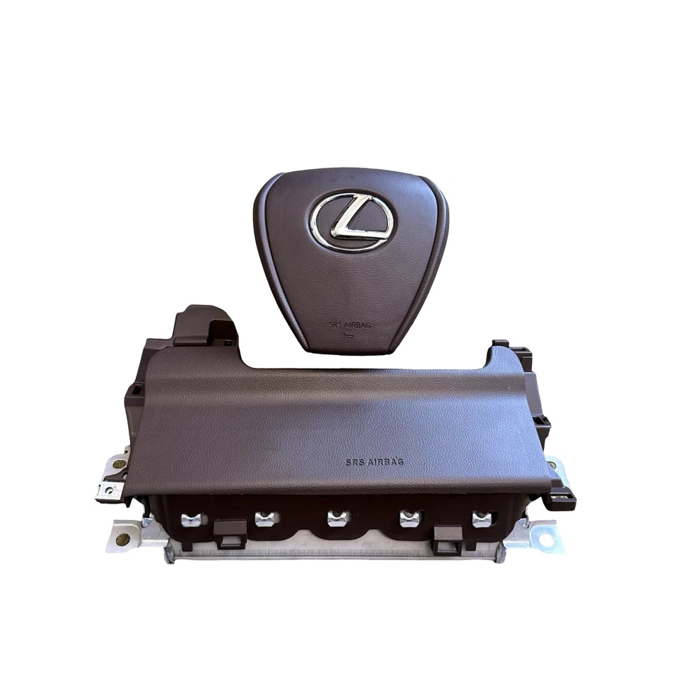 2022-2024 Lexus ES350/ ES300H/ ES250 DRIVER SIDE WHEEL & KNEE AIRBAG (RED) OEM Foto 4 de 4