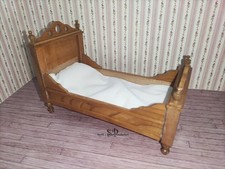 Bett Gründerzeit - Miniatur für Puppenhaus ...