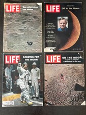 Apollo 11 Moon Landing LIFE Magazine Set 1969 Complete Story Armstrong Aldrin 