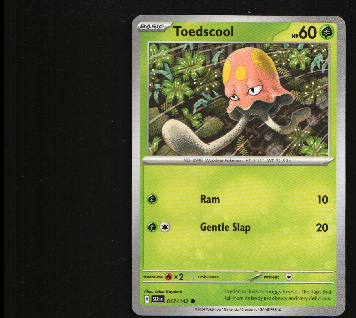 Toedscool Common SV07: Stellar Crown 017/142 LP  pok3