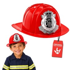Kids Fire fighter Hat, Firefighter Costume Accessory