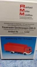 Reinhard Merlau Bausatz MB Atego LN2 Feuerwehr Gerätewagen GW-G Schmitz