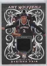 2024 Panini Origins WNBA Art Nouveau Memorabilia Dyaisha Fair Rookie RC 0q0