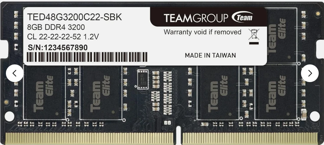 Team Group DDR4 SDRAM 32 GB Total Capacity Memory (RAM) for sale